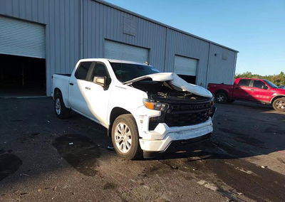 2023 Chevrolet Silverado C1500 Custom, daño Frontal, Copart lote 72518686, foto 13 de 14