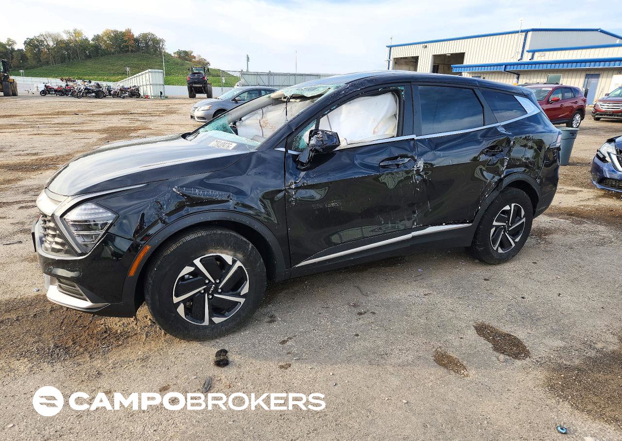 2025 Kia Sportage Lx, Front End damage, Copart lot 72840976