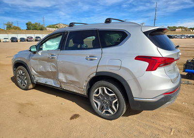 2022 Hyundai Santa Fe Sel, daño Lateral, Copart lote 75011216, foto 2 de 15
