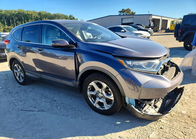 2019 Honda Cr-v Exl, Front End damage, Copart lot 74079046, photo 4 of 15