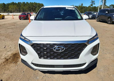 2019 Hyundai Santa Fe Se, Minor Dents/Scratches damage, Copart lot 72617176, photo 5 of 13