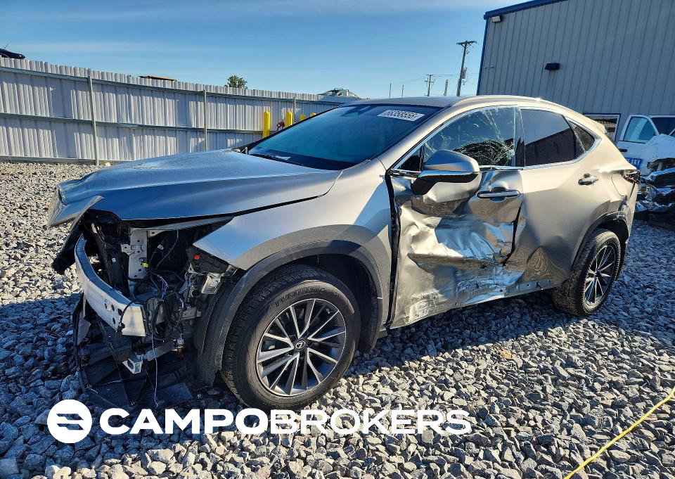 2022 Lexus Nx 350, пошкодження: Передня частина, Copart лот 66358556