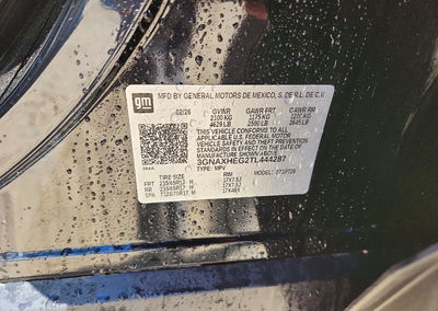 2026 Chevrolet Equinox Lt, daño Frontal, Copart lote 74037736, foto 12 de 12