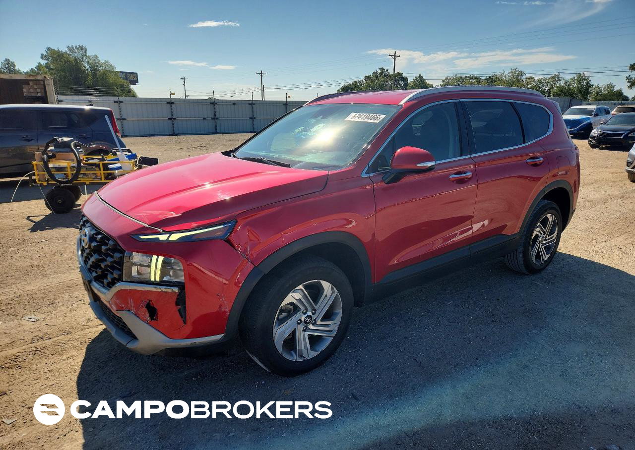 2023 Hyundai Santa Fe Sel, uszkodzenie: Przód, Copart lot 67419466