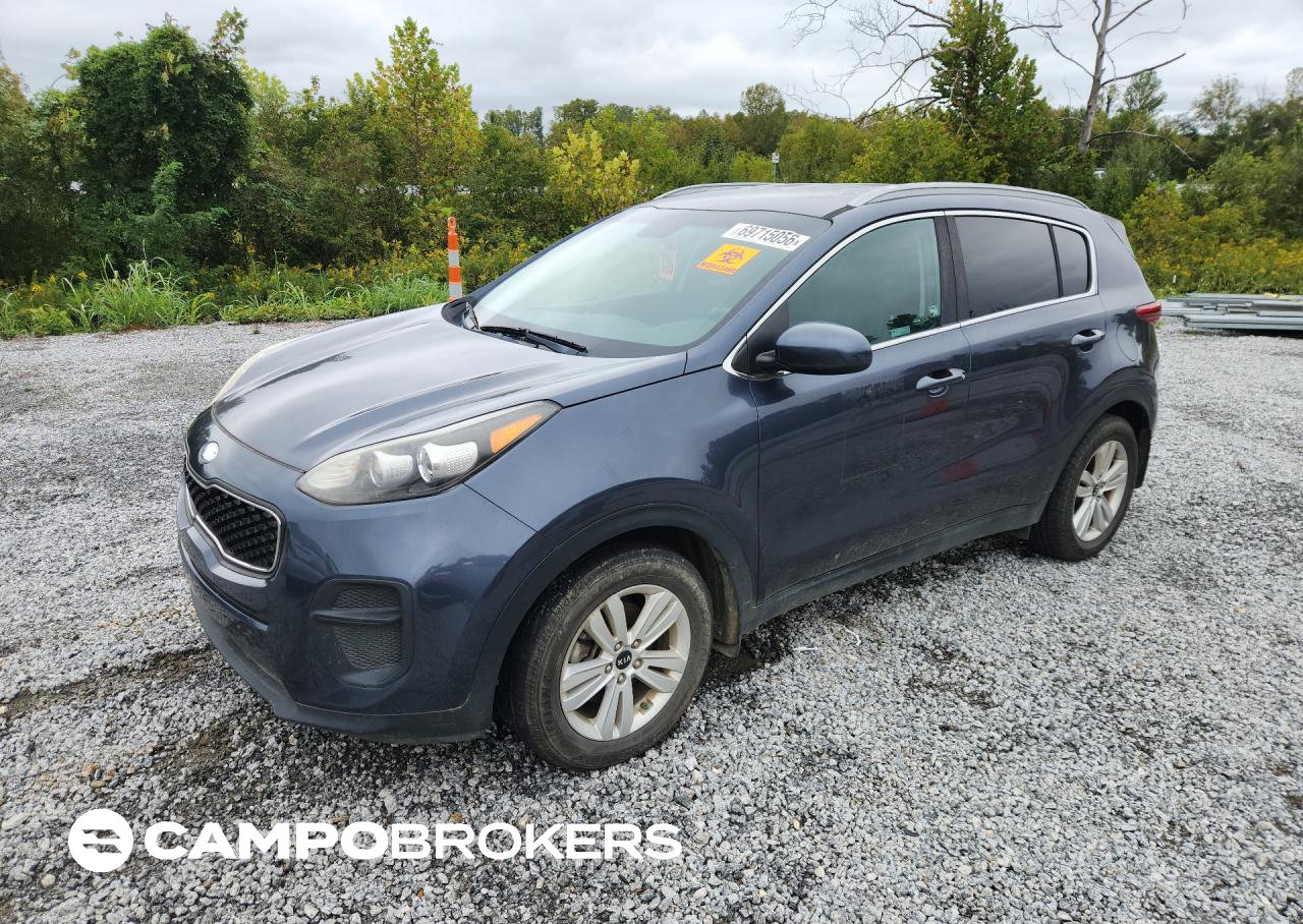 2019 Kia Sportage Lx, Mechanical damage, Copart lot 69715056