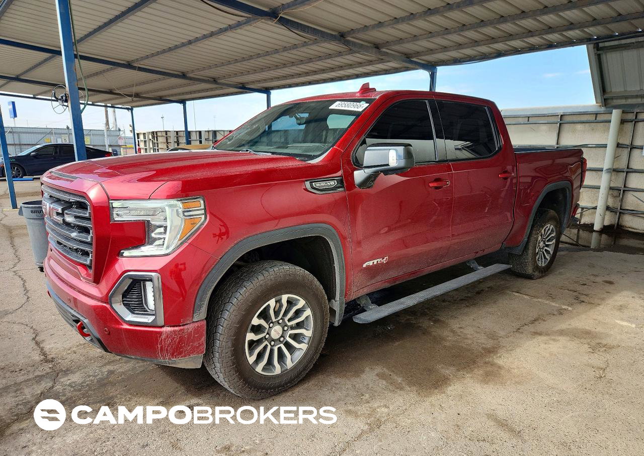 2021 Gmc Sierra K1500 At4, daño Replaced Vin, Copart lote 69580966