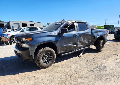 2021 Chevrolet Silverado K1500 Trail Boss Custom, uszkodzenie: Bok, Copart lot 72452396