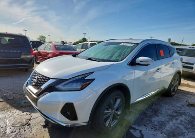 2019 Nissan Murano Platinum, пошкодження: Затоплення, Copart лот 55127176