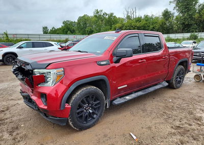 2021 Gmc Sierra K1500 Elevation, Front End damage, Copart lot 67845886