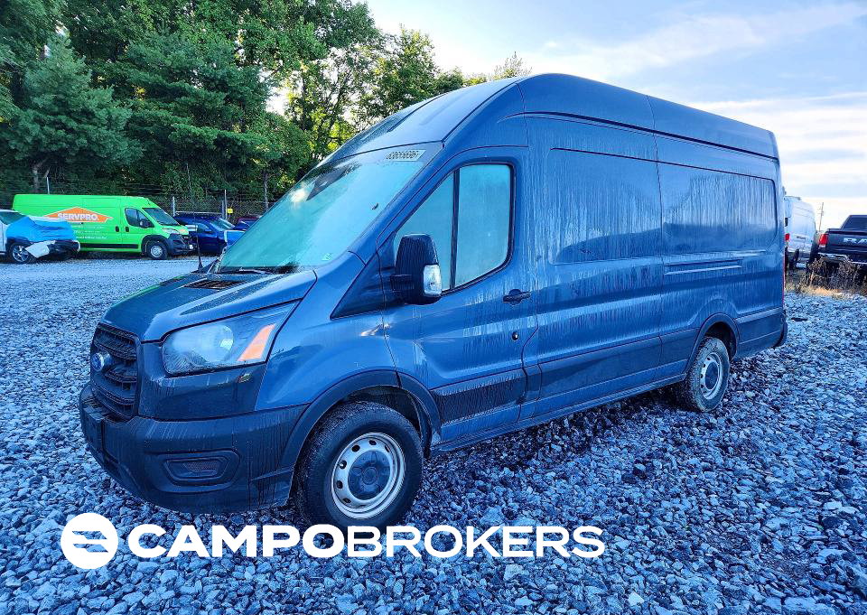 2020 Ford Transit T-250 Delivery Van, daño Lateral, Copart lote 63655696