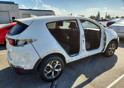 2020 Kia Sportage Lx, Side damage, Copart lot 73506136, photo 3 of 14