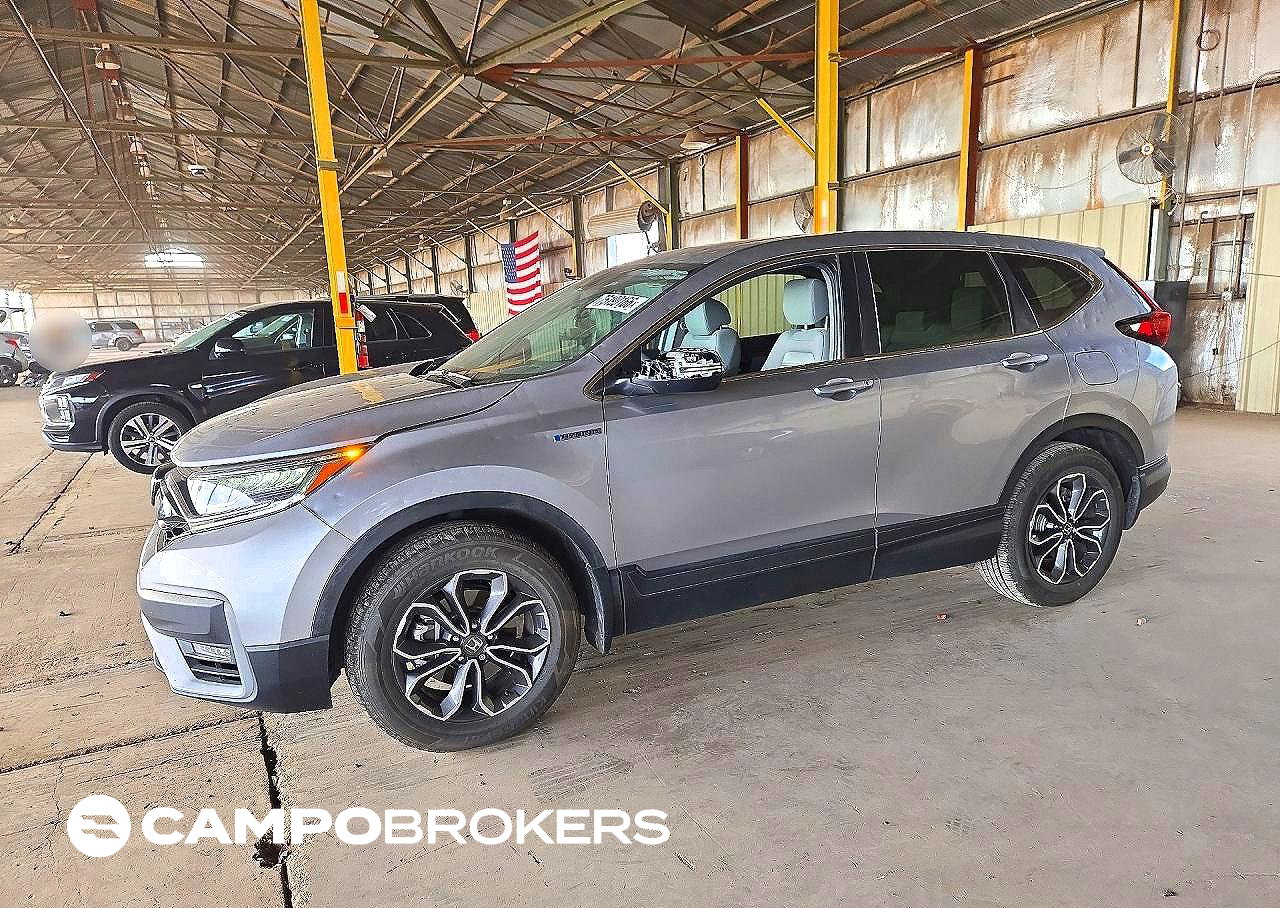 2020 Honda Cr-v Ex, daño Granizo, Copart lote 75190166