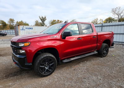 2021 Chevrolet Silverado K1500 Trail Boss Custom, daño Trasero, Copart lote 74802896