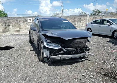 2023 Tesla Model X, daño Frontal, Copart lote 53581574, foto 11 de 16