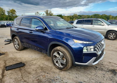 2022 Hyundai Santa Fe Sel, daño Lateral, Copart lote 70012036, foto 4 de 16