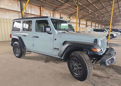 2024 Jeep Wrangler Sport, Minor Dents/Scratches damage, Copart lot 75243676, photo 4 of 12