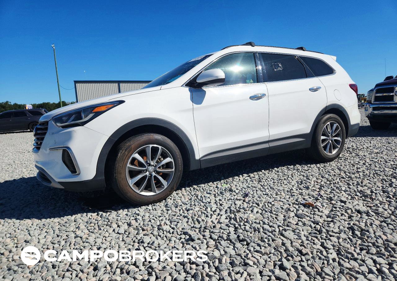 2019 Hyundai Santa Fe Xl Se, Minor Dents/Scratches damage, Copart lot 74192626