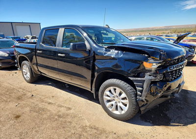 2020 Chevrolet Silverado K1500 Custom, daño Frontal, Copart lote 47634726, foto 4 de 14
