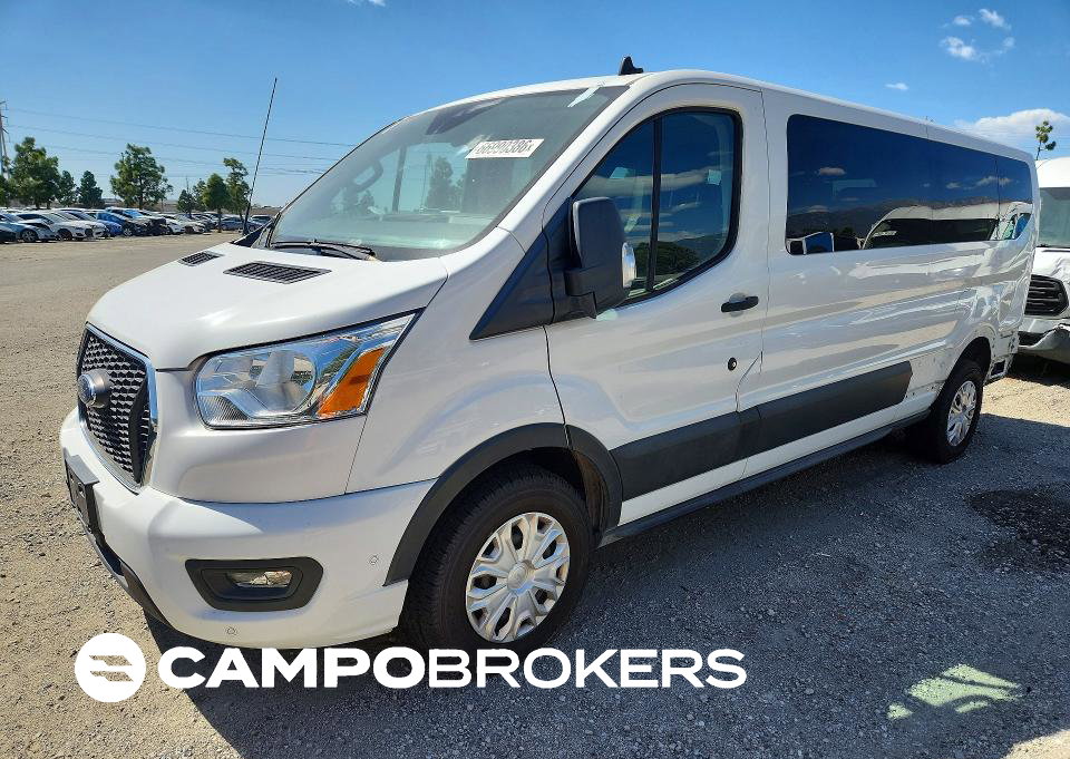 2021 Ford Transit T-350, uszkodzenie: Tył, Copart lot 66990386