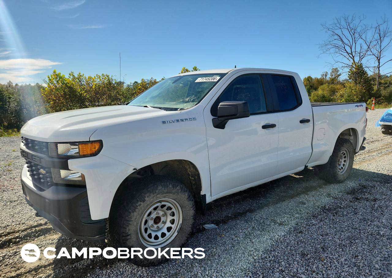 2021 Chevrolet Silverado K1500, Mechanical damage, Copart lot 71745206